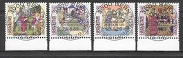 Serie Pro Patria 1989 4 Werte mit ET Vollstempel 23.5.1989