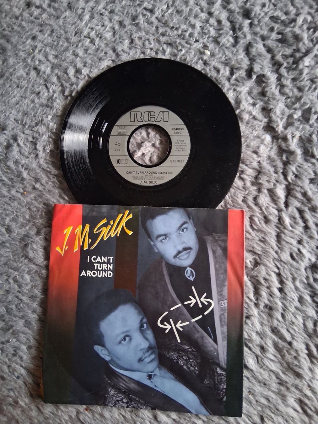 Dischi in vinile: J.M. SILK   I CAN'T TURN AROUND    7NER SINGLE – Usato da Wetzikon ZH venduto da Ramones01