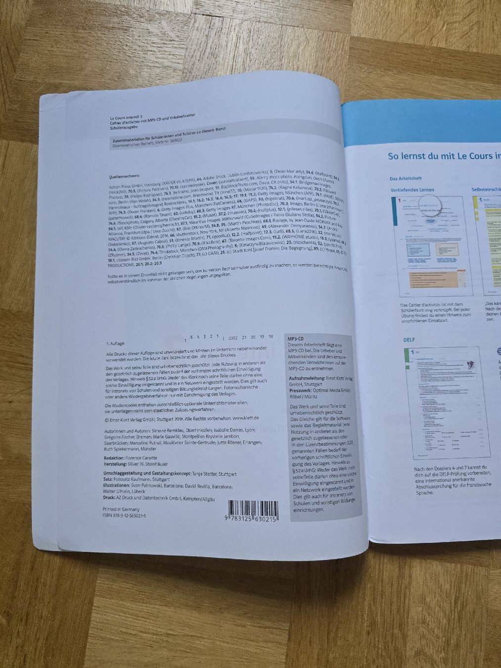 Libri: Le Cours Intensif 3 Übungsheft – Usato da Belp venduto da sar_r7ls 1