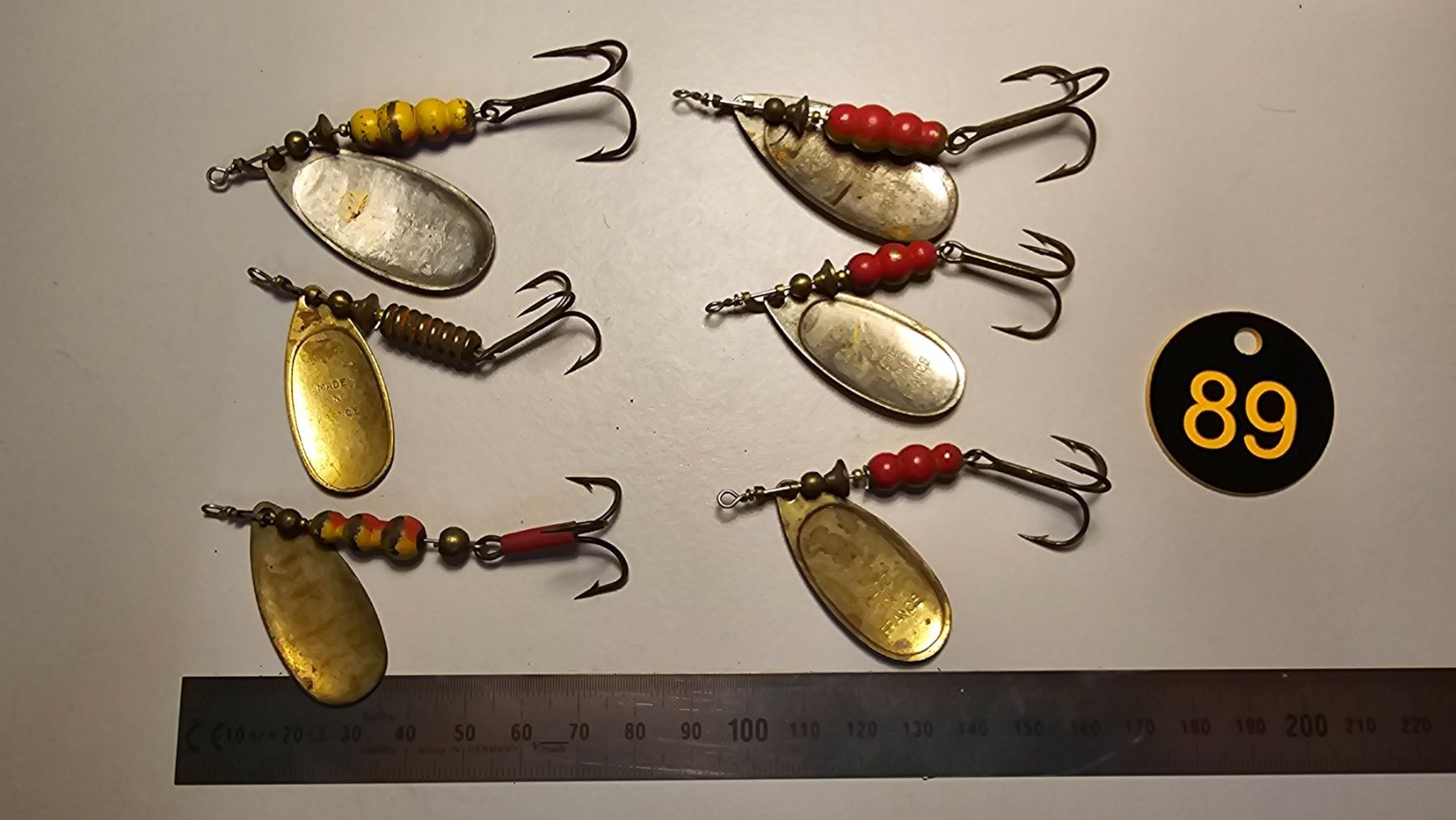 Mepps Esche: Spinner Löffeli 6er Set Mepps Agli / Comet 5er & 4er – Usato da Abtwil SG venduto da Fischerei_Artikel 1