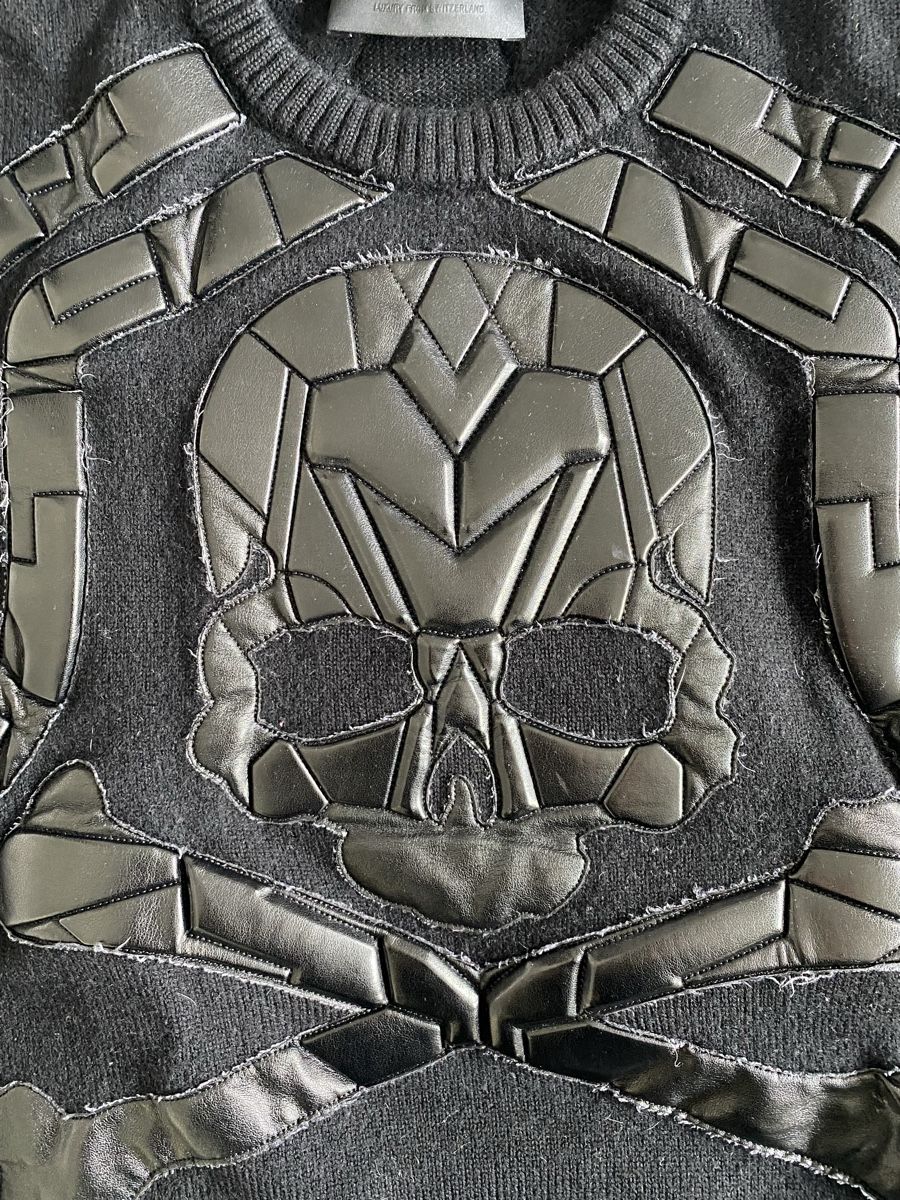 Philipp Plein Maglioni & Felpe: Philipp Plein Skull Pullover Gr. S – Usato da Sierre venduto da Nessii 1
