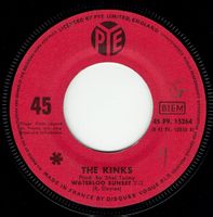 The Kinks – Waterloo Sunset, Vinyl Single 7"