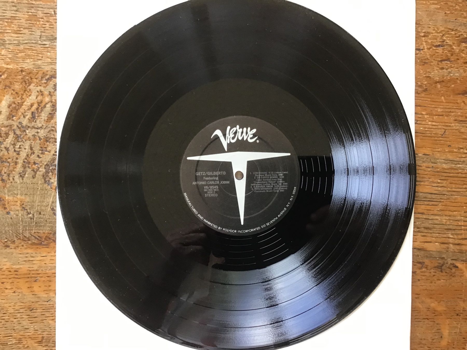 Dischi in vinile: LP Stan Getz/Joao Gilberto – Usato da Fully venduto da Ruby97 4