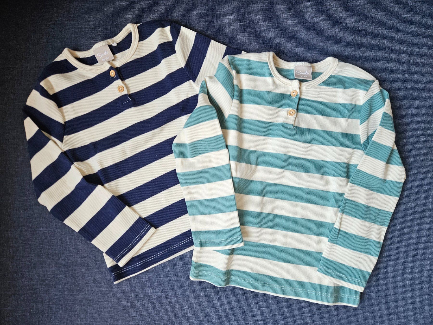 Camicie, T-shirt & Polo: 2x langarm T-Shirt, GR. 98/104 – Nuovo (secondo la descrizione) da Worb venduto da jun_fj8w