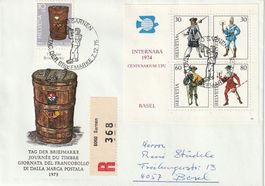 Tag der Briefmarke 1975, Sarnen, Umschlag