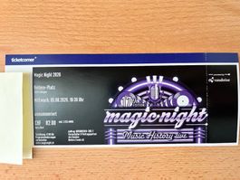 Original-Ticket Magic-Night Heitere Zofingen