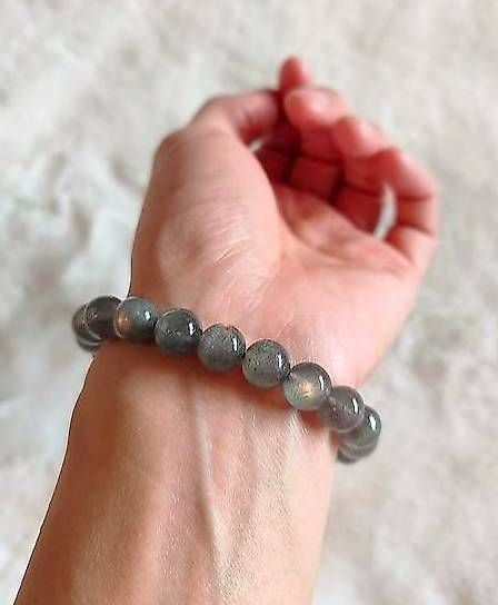 Bracciali & Braccialetti: Bracelet en labradorite naturelle 8.5mm – Usato da Ursy venduto da tan_8qdl 1