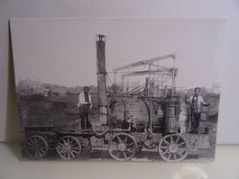 Postcard Wylam Coliery Locomotive Puffing Billy built 1813
