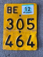BE Mofa Nummernschild