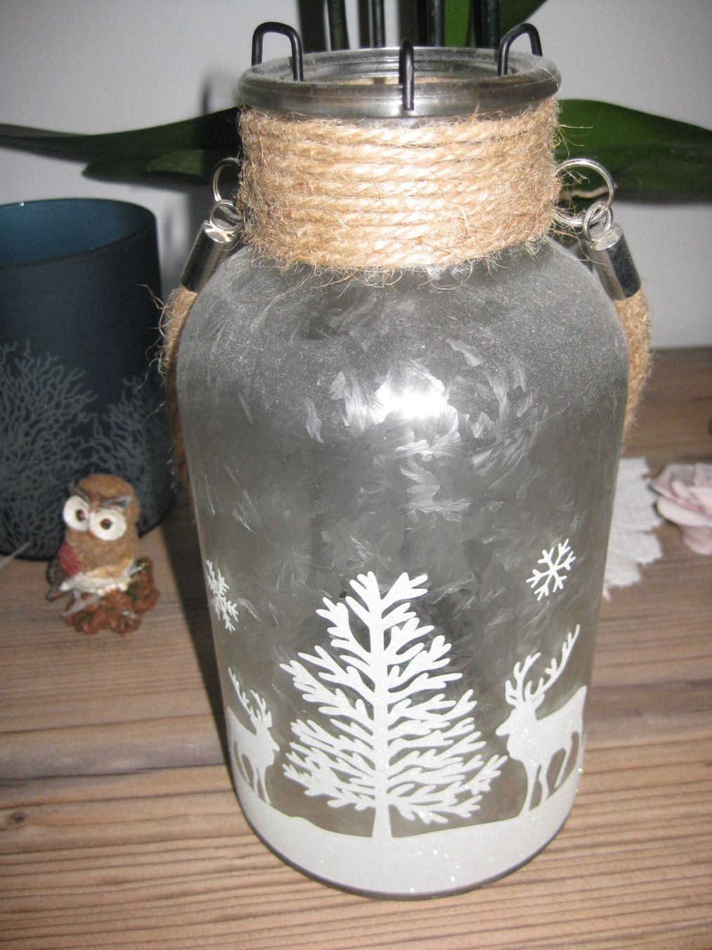 Toutes les décorations: Schönes Teelichtglas mit Einsatz – Neuf (Voir description) à Romanshorn par Wazoohandlung 1
