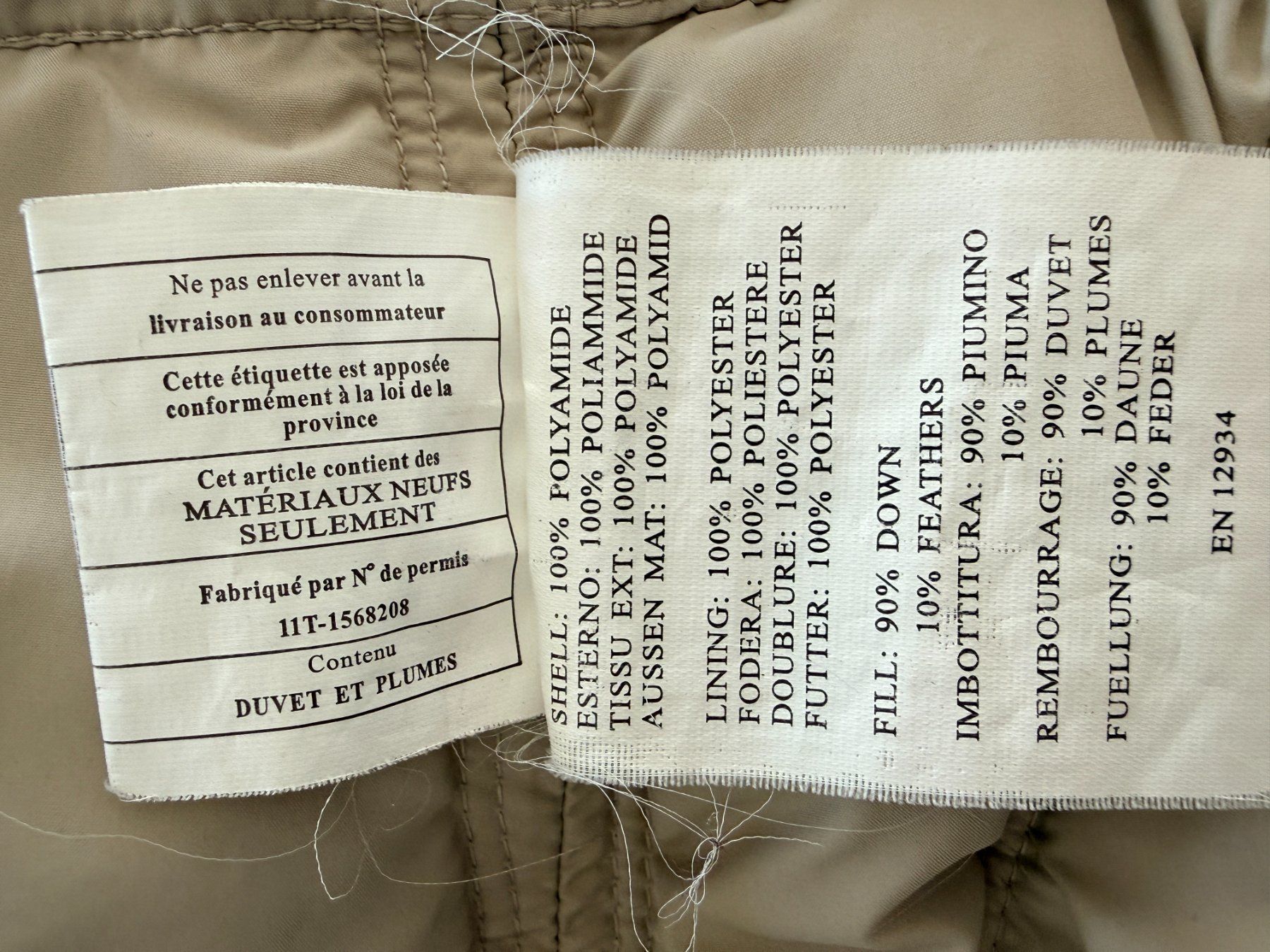 Parajumpers Cappotti: Original Parajumpers Masterpiece Series Longbear Gr. Medium – Usato da Neerach venduto da topshotta 9