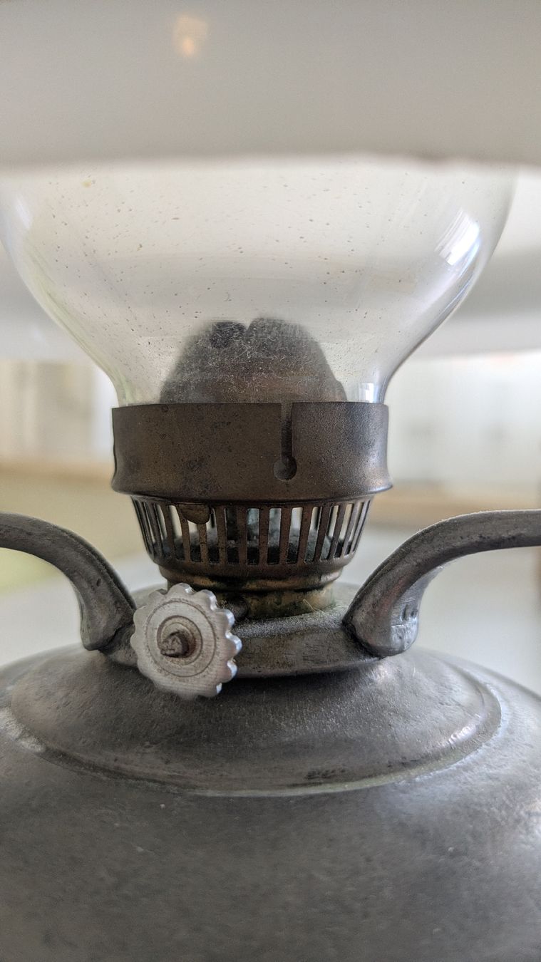 Lampen: Alte Pertrolium Lampe – Gebraucht aus St.Gallen von Stuempeli 3