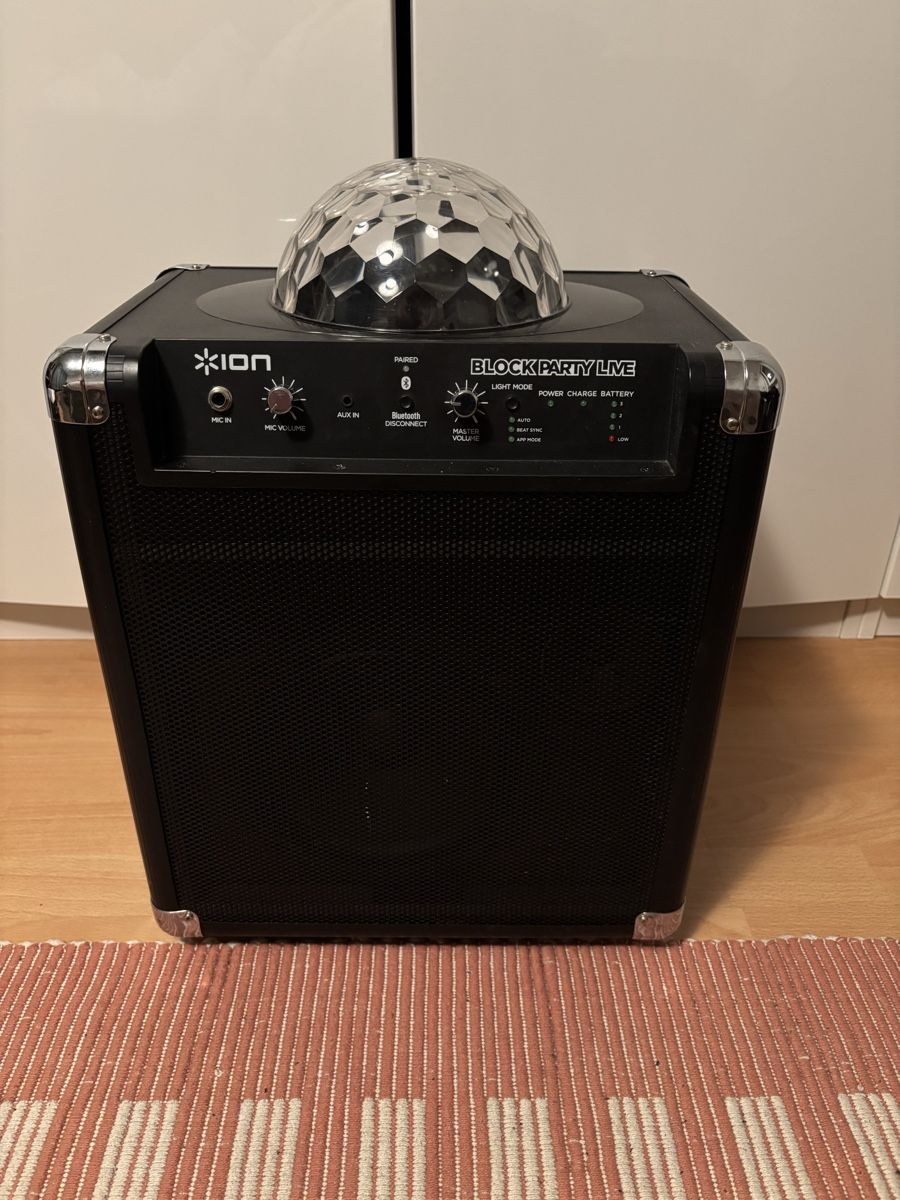 Casse acustiche: Ion Block Party Live Soundsystem mit Lichteffekt – Usato da Dübendorf venduto da mba_5yvw 1
