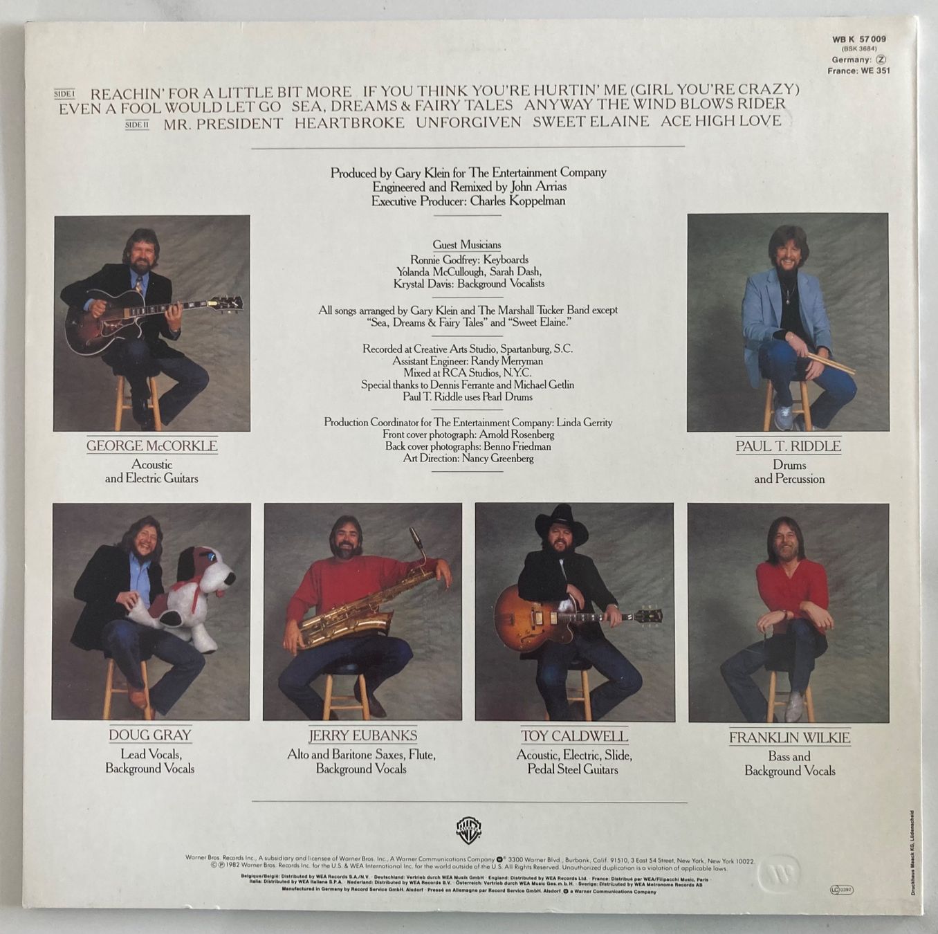 Dischi in vinile: THE MARSHALL TUCKER BAND - TUCKERIZED – Usato da Poliez-Pittet venduto da Newtown-Records 1