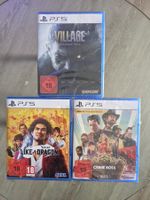PS5 -  R. Evil Village - Yakuza Like Dragon - Crime Boss