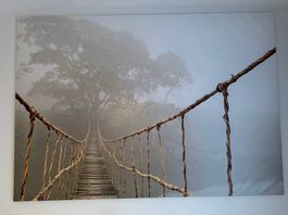 IKEA BJÖRKSTA Leinwand „Brücke“ 200 × 140 cm