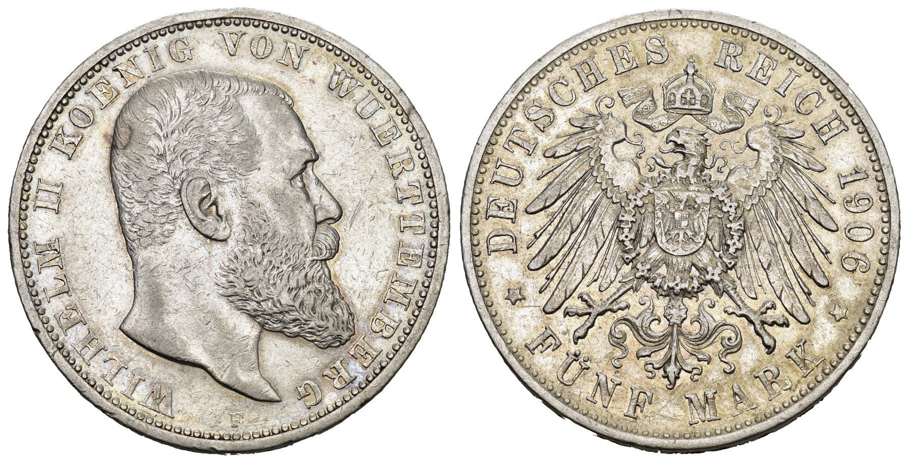 Toutes les monnaies: Deutschland Württenberg 1906 – D'occasion à Bern par numismatictops
