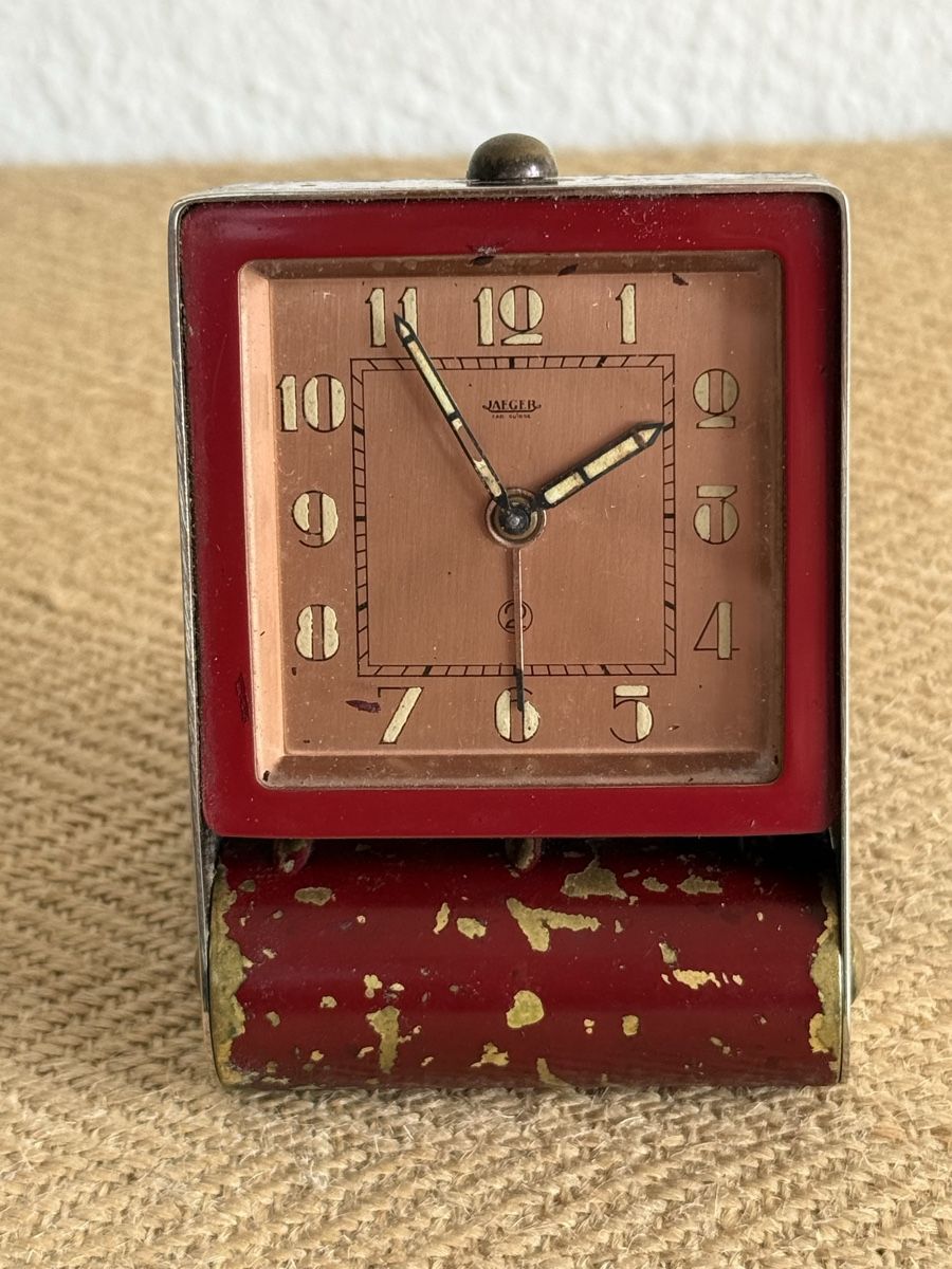 Jaeger-Lecoultre Sveglie: Vintage JAEGER Reisewecker Wecker – Usato da Konolfingen venduto da petzipetz