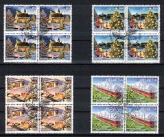 Schweiz 2011, Werbemarken Serie(n) im 4er-Block mit ET-ʘ