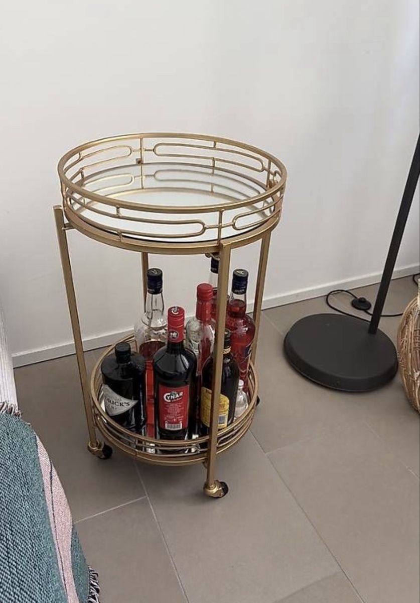 Servierwagen: Servierwagen Barwagen - Nova - Vintage - Gold – Gebraucht aus Zürich von BKana 1