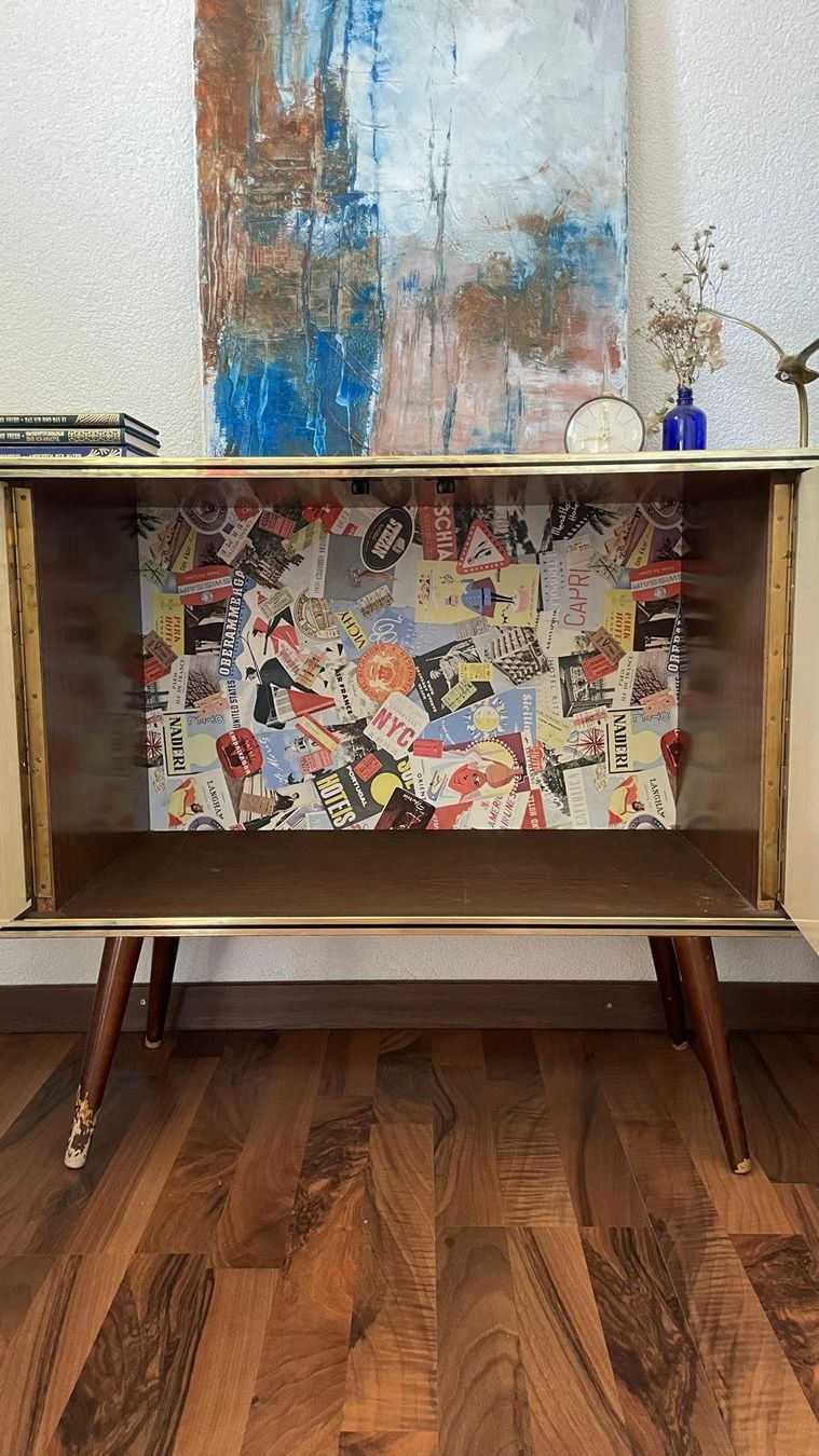 Cassettiere: Sideboard Vintage aus 50er / 60er – Usato da Zürich venduto da Nikado 4