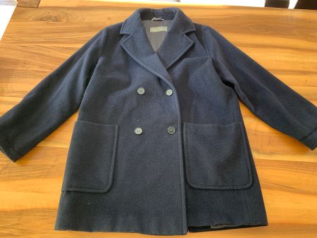 MAX MARA dunkelblauer Wintermantel ein Traum Gr. 36