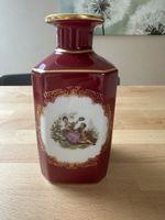Limoges Porzellan Vase antik signiert