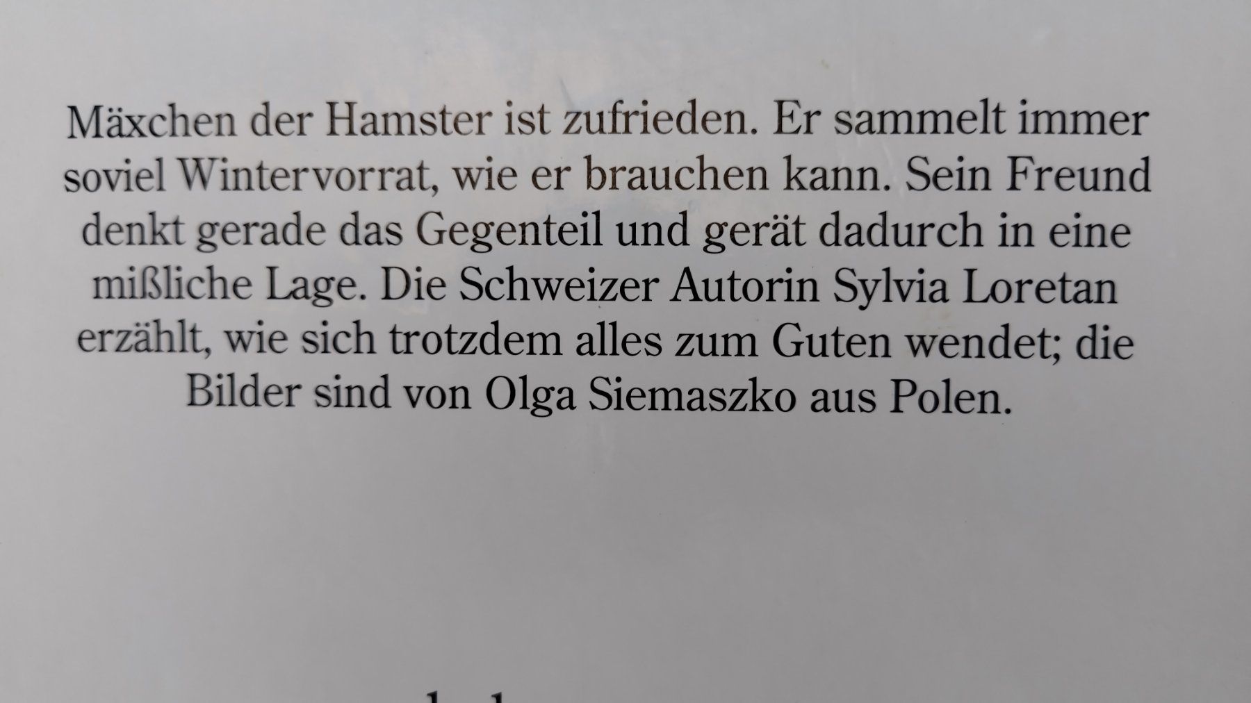 Libri: Mäxchen der Hamster /  Bilderbuch 1991 ab Fr. 8.- – Usato da Bellach venduto da JingleJerry 8