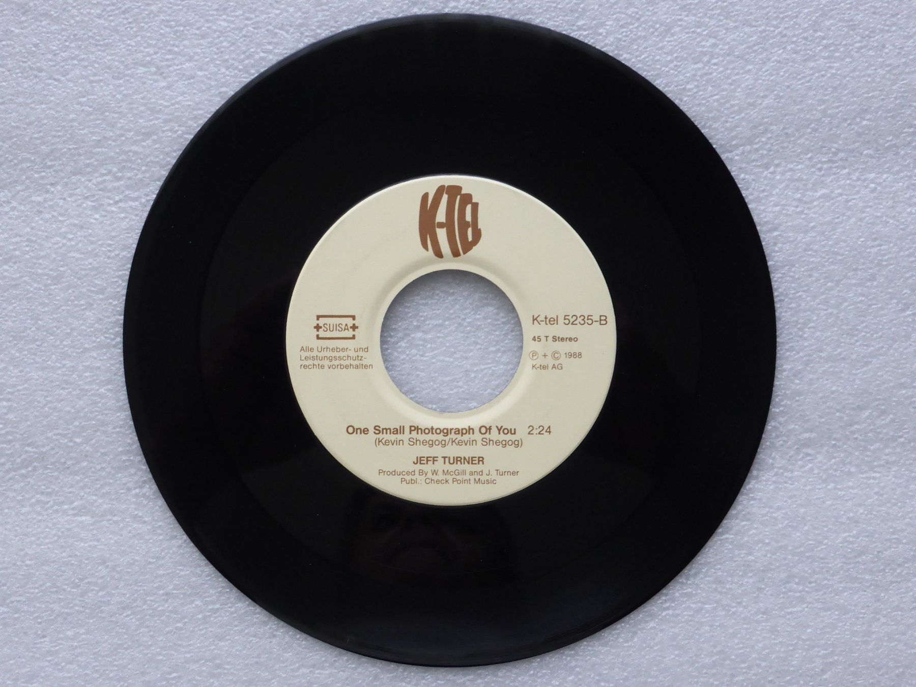 Dischi in vinile: Vinyl Single   JEFF TRUNER – Usato da Küssnacht am Rigi venduto da Mondkinder 2