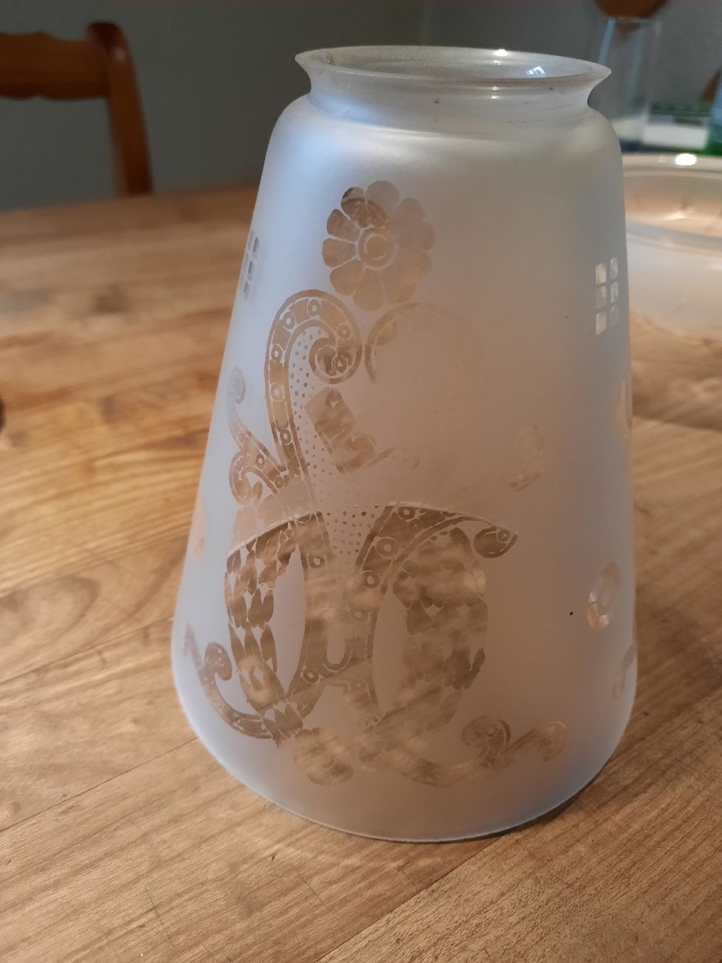 Lampenschirme: 3 Glas-Lampenschirme – Gebraucht aus Busswil BE von balu37 6