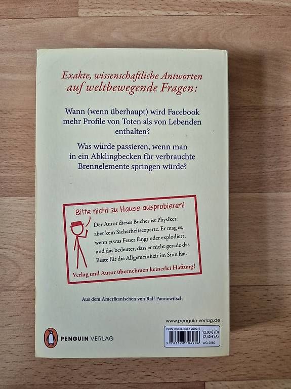 Libri: What if? Was wäre wenn? - Randall Munroe – Usato da Villnachern venduto da jas_8z6x 1