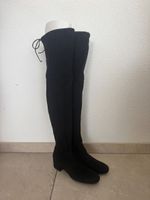 NEU! MASCARO Overknee Stiefel Wildleder Schwarz – Gr. 38.5