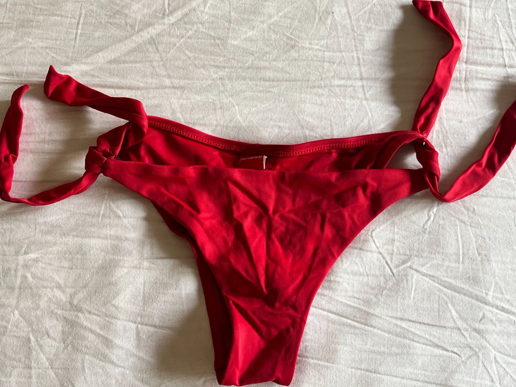 Yamamay Costumi da bagno & Bikini: Slip Yamamay rosso taglia S – Usato da Pambio-Noranco venduto da val_97q2 2