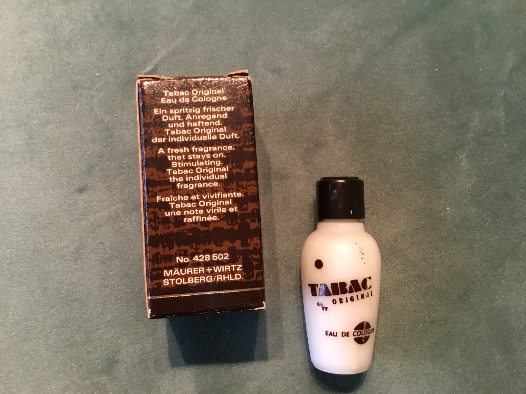 Profumi & Eau de Toilette: Miniature eau de Cologne Tabac original – Nuovo e nell'imballaggio originale da Le Landeron venduto da nic_8hd5 1
