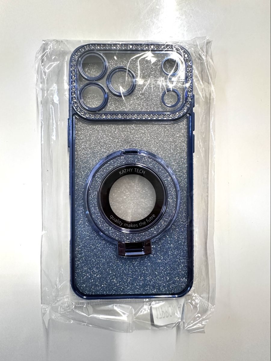 Cover & Protezioni schermo: iPhone 17 Pro Max Hülle mit Ringhalter Blau Neu – Nuovo e nell'imballaggio originale da Ballwil venduto da AyngaMarket 1