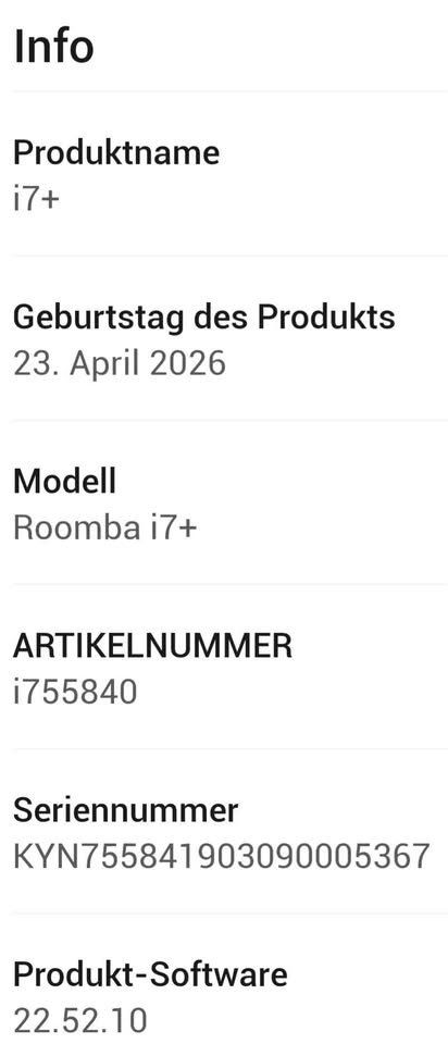 Irobot Aspirateurs & Accessoires: iRobot Roomba Roboter Staubsauger Modell i7+ mit clean Base – D'occasion à Münchwilen TG par ecudos10 4