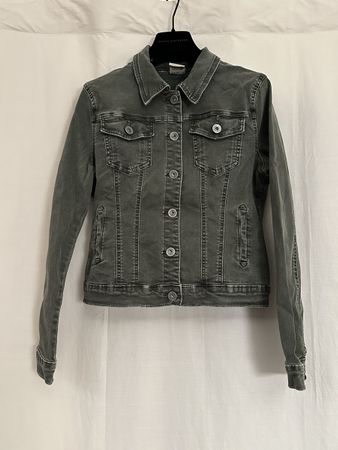Jeansjacke olivegrün - Damen S