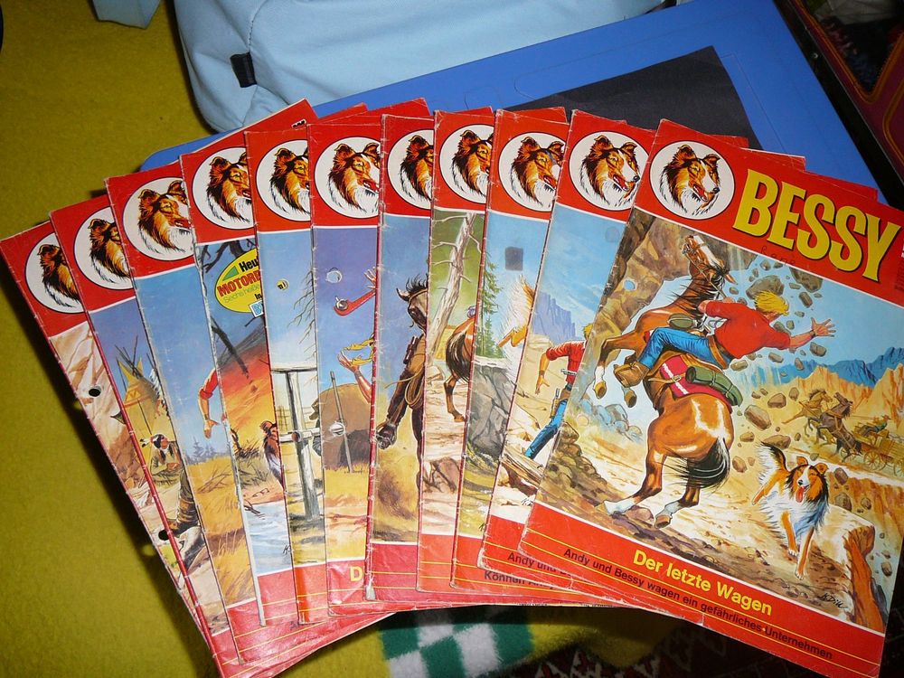 BESSY Comic-Heftli Sammlung,11 Stück, Andy & Bessy! (Gebraucht) in ...