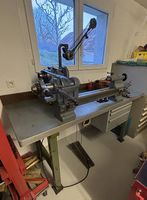 Drehbank Schäublin 102 mit viel Zubehör zu verkaufen