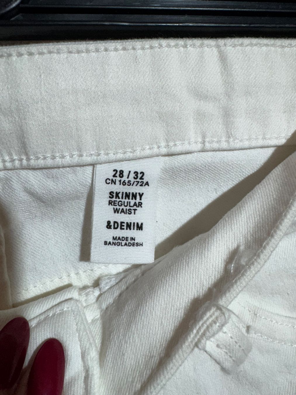 H&M Jeans: Weisse Jeans Gr. 28/32 – Usato da Grosswangen venduto da SALE_SALE_SALE 3