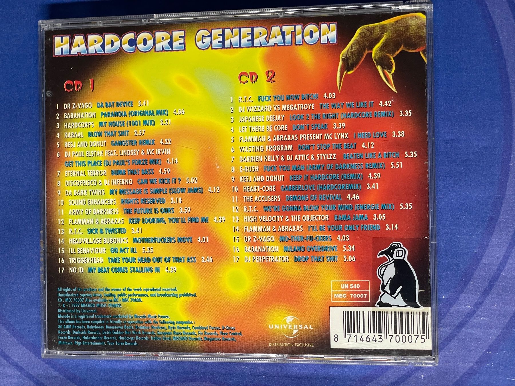 CD: Hardcore Generation – Usato da Muri b. Bern venduto da AdidasCollector 1