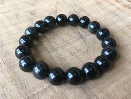 REGENBOGENOBSIDIAN  ARMBAND 15cm / KUGELN 10mm