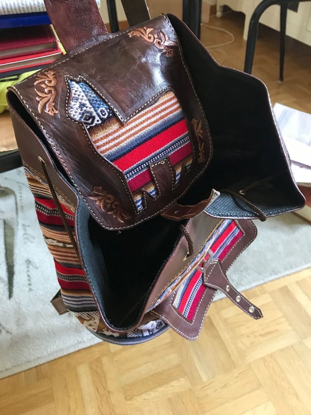 Zaini: Schöner Rucksack aus Südamerika – Nuovo (secondo la descrizione) da stäfa venduto da brandy66 6