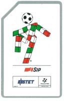 Privat-Telefonkarte Italien OP-2 Fussball