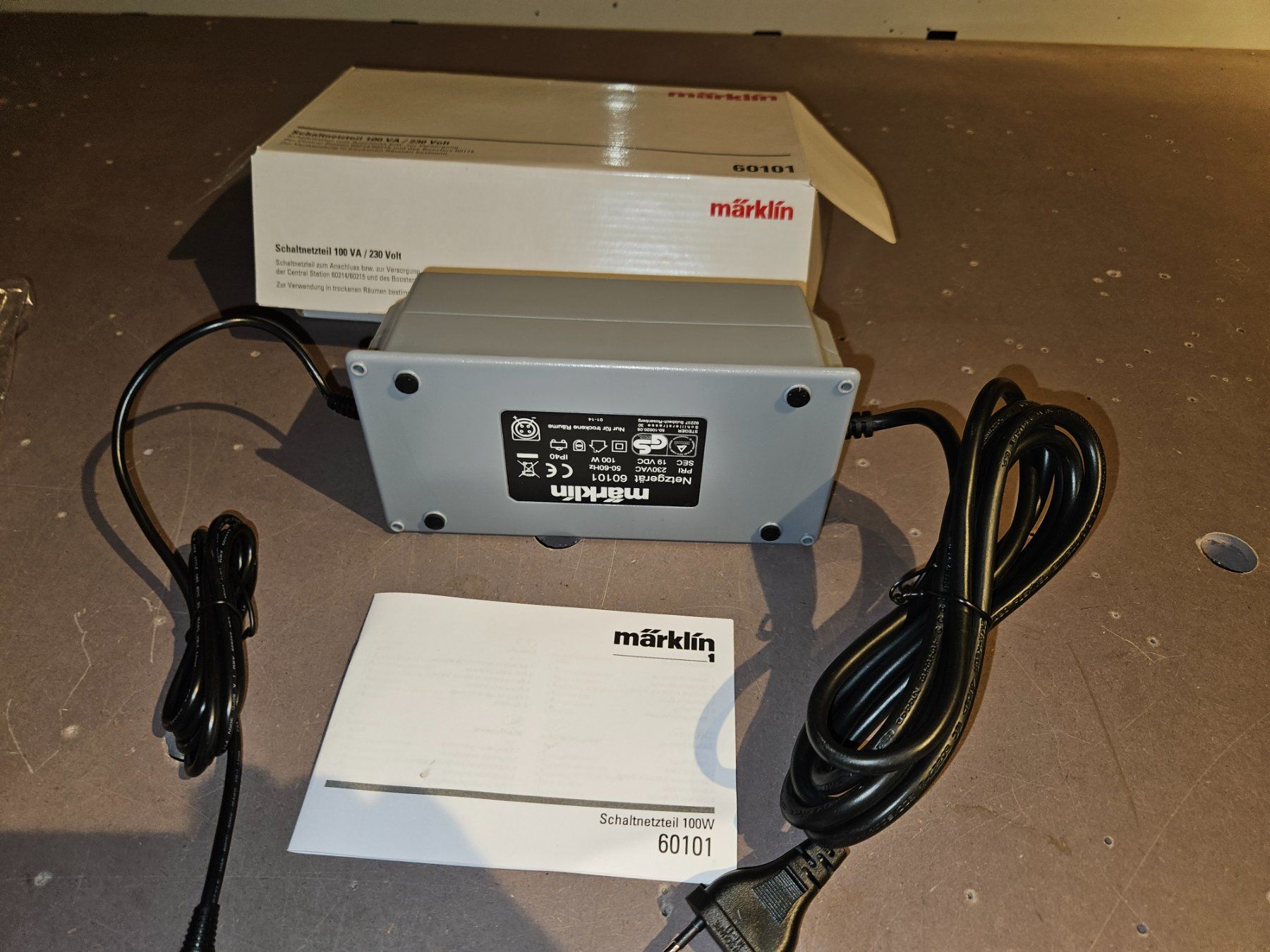 Märklin Modellini di ferrovie: Märklin Netzteil  60101 mit  OVP neu! – Nuovo e nell'imballaggio originale da Bern venduto da lukas90pilze 3