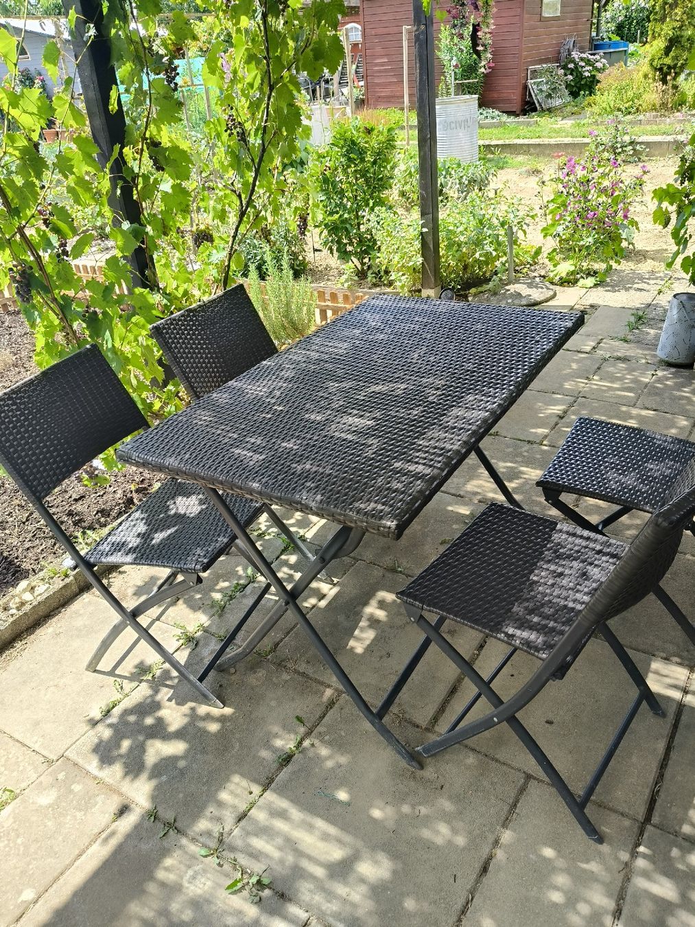 Tische: Gartentisch Rattanoptik klappbar 120x75cm – Gebraucht aus Romanshorn von terokh92 5