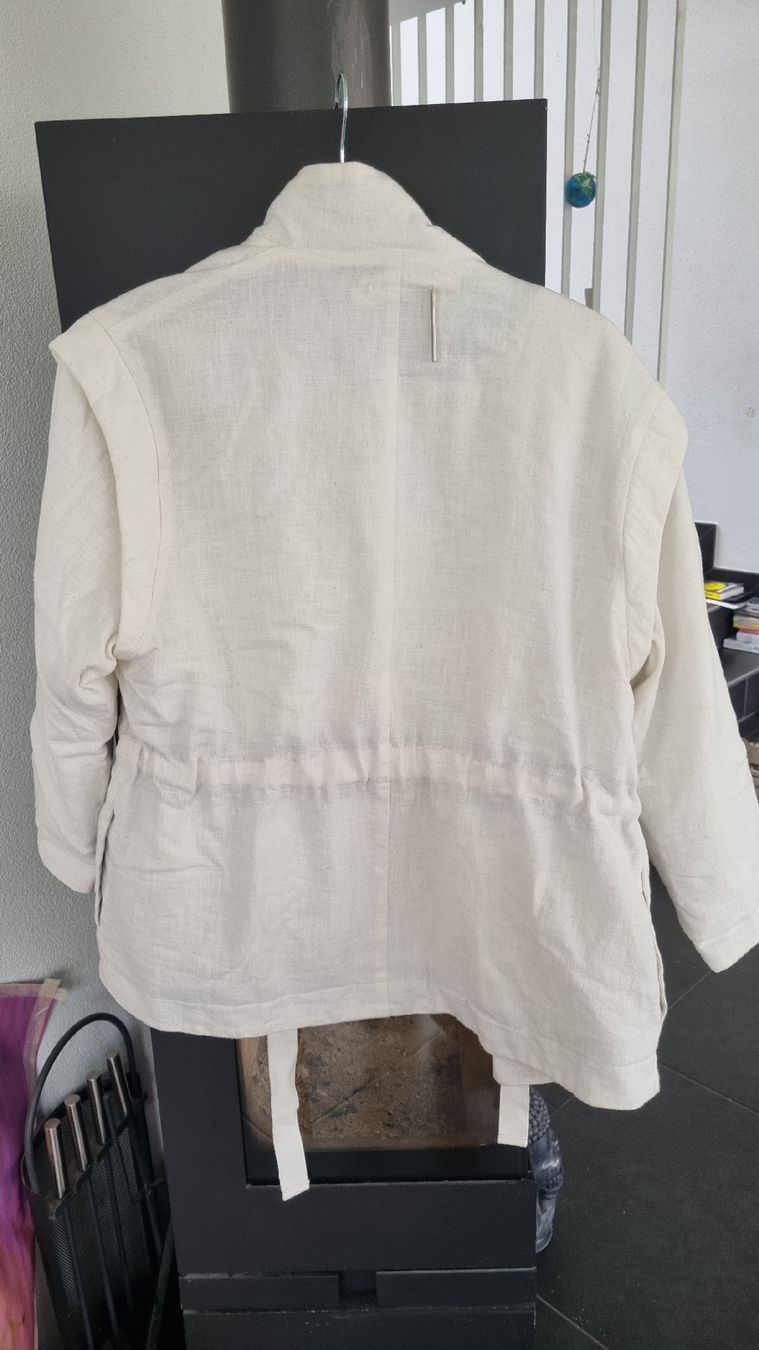 Giacche: Eco Jacke Leinen Weiss s-M  – Nuovo (secondo la descrizione) da Bad Zurzach venduto da Mfritzli 5