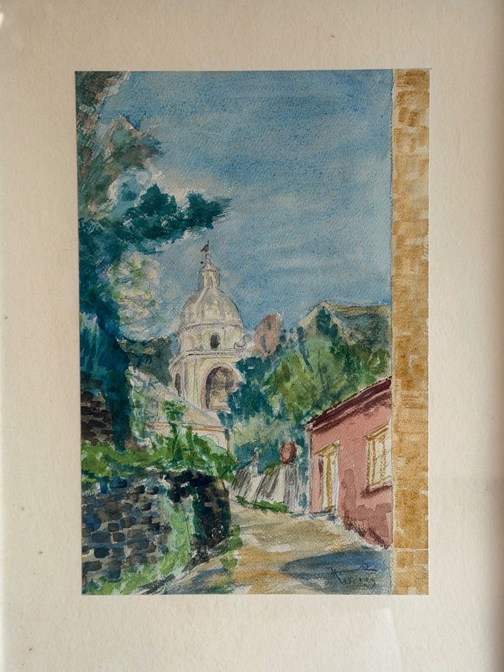 Tableaux: Aquarell-Landschaftsgemälde – D'occasion à Basel par PAUL_ART 1