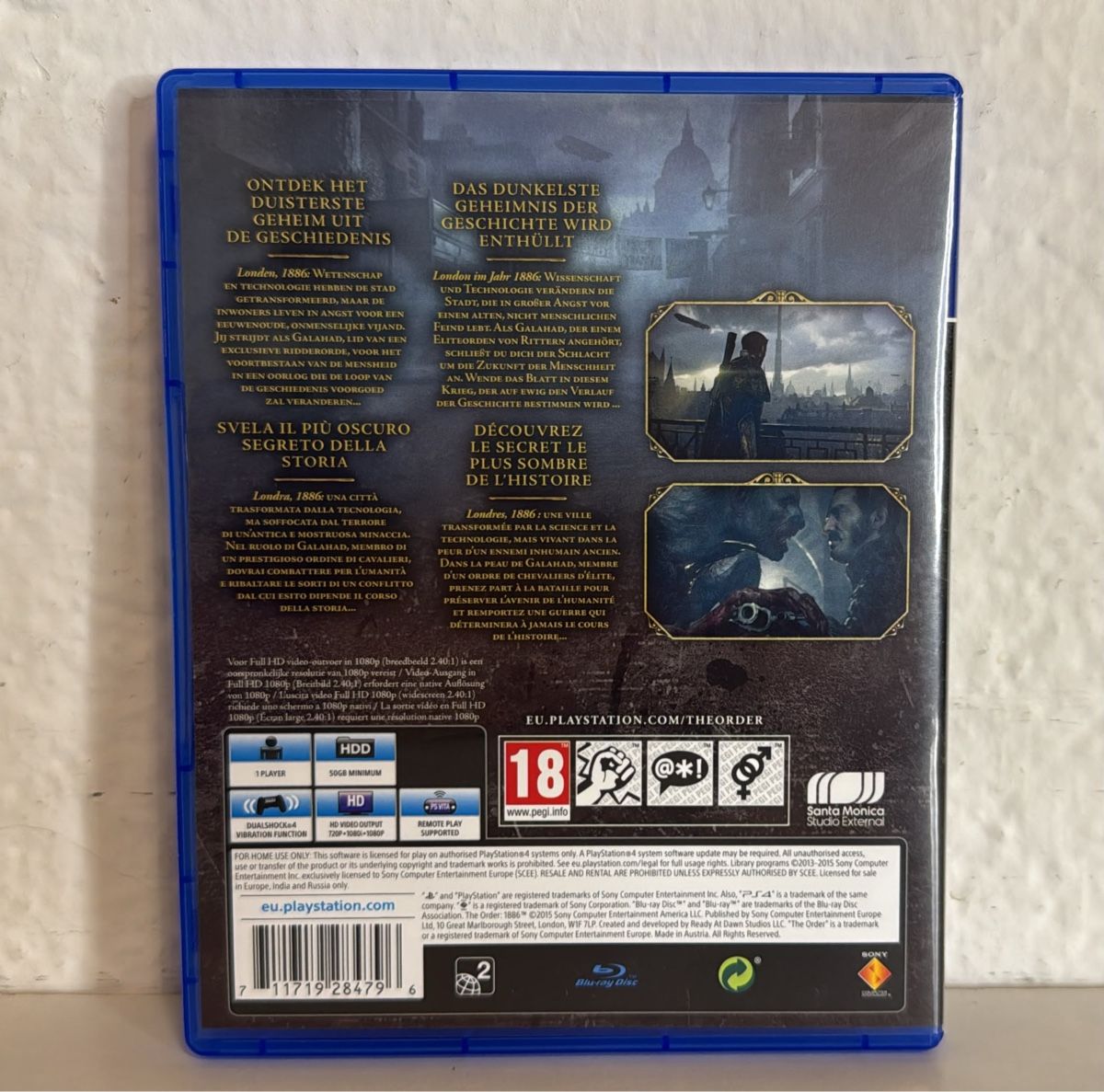 Sony Giochi: The Order 1886 - PS4/PS5 Game – Usato da Ehrendingen venduto da bubulence 1