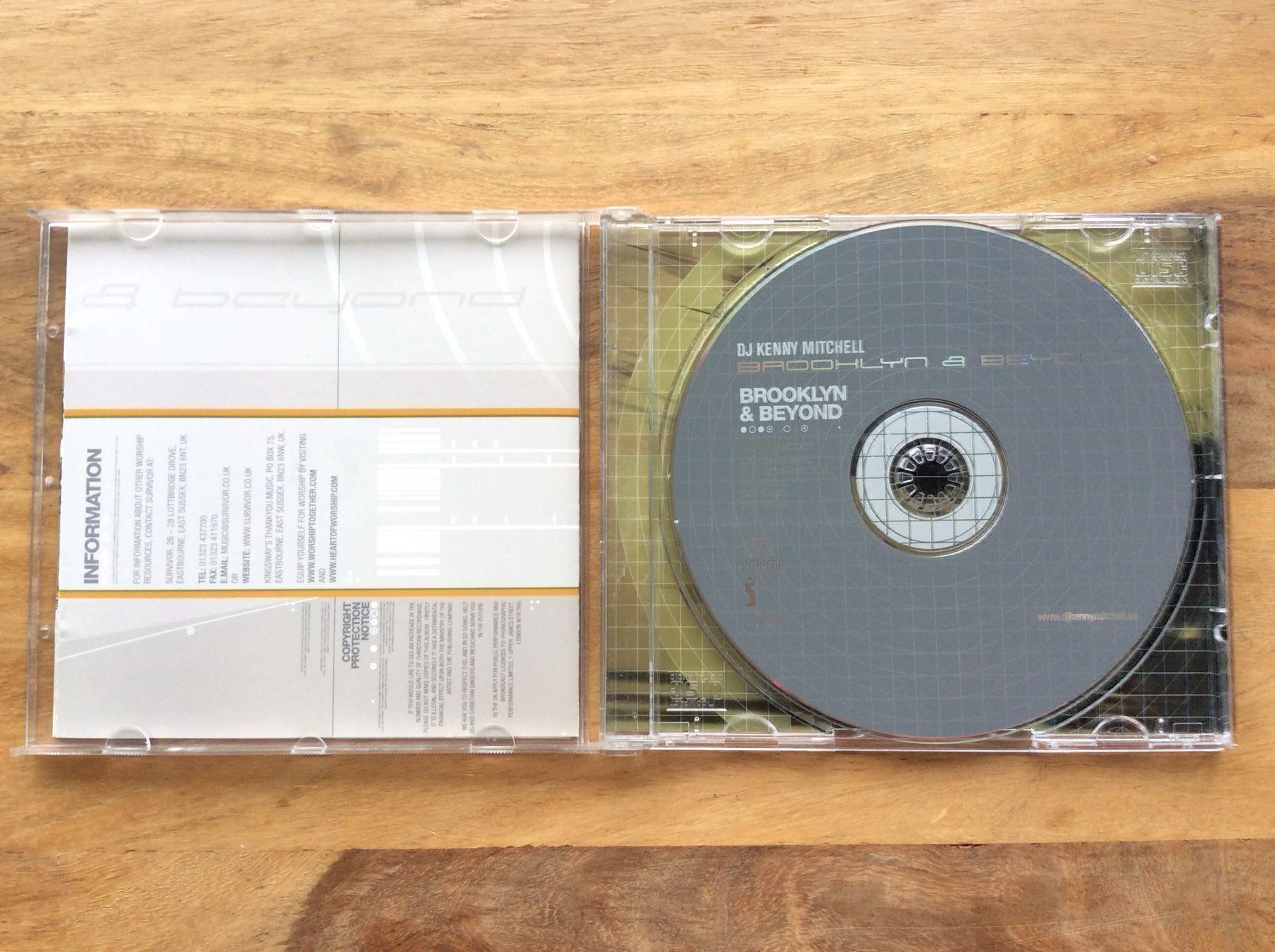 CD: CD DJ Kenny Mitchell - Brooklyn & Beyond – Usato da Horgen venduto da flyingpenguin2000 1